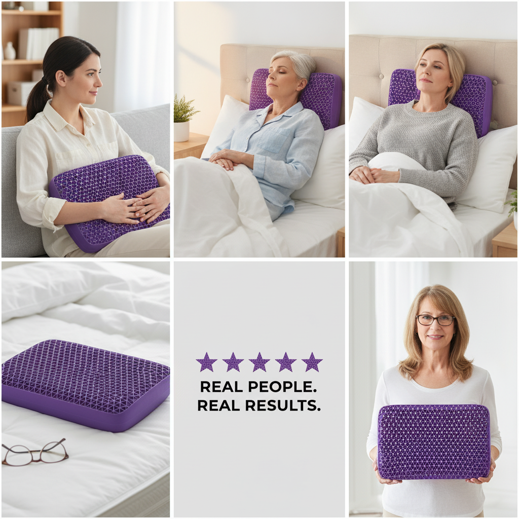 Luvo™ Ergonomic Grid Pillow